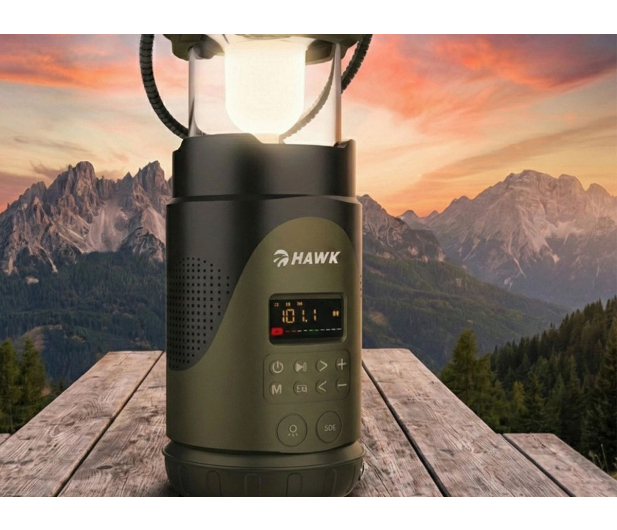 Hawk R30 HWRDI430GN 5000 mAh Bluetooth latarka SOS usb-c - 1589495 - zdjęcie 2